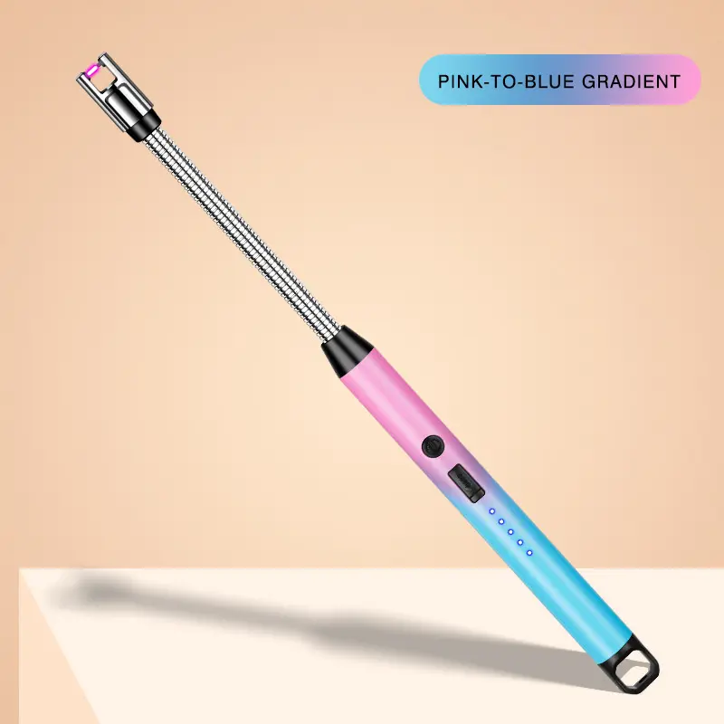 Lighter accessories can be charged and reused, pulse smoke-free and oil-free kitchen appliance igniters
