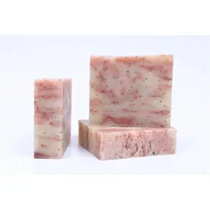 Strawberries and Champagne Soap - Romantic Goat Milk Soap Bar
