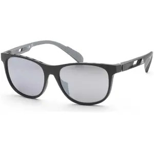 Adidas Unisex 55mm Matte Black Sunglasses SP0022-02C-55