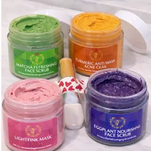 TINA TONER JUST GREEN  MASK AND SCRUB SPA Clay Cleansing