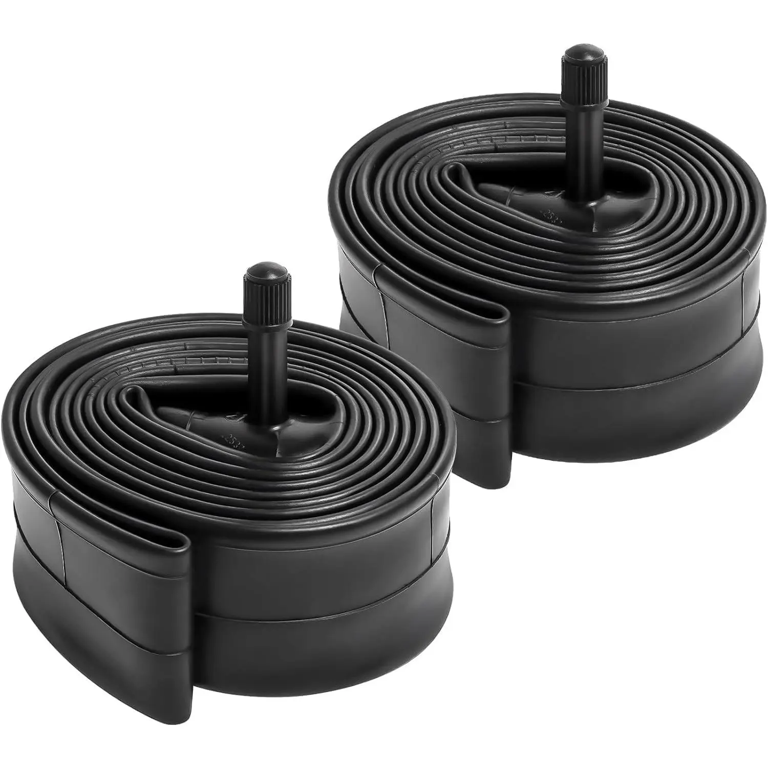 2-PCS 20" Bike Tubes 20x1.75/2.125 AV Schrader Valve 20" Bicycle Tubes Compatible with 20x1.75 20x1.90 20x1.95 20x2.0 20x2.10 20x2.125 Bike Bicycle Tire Tubes