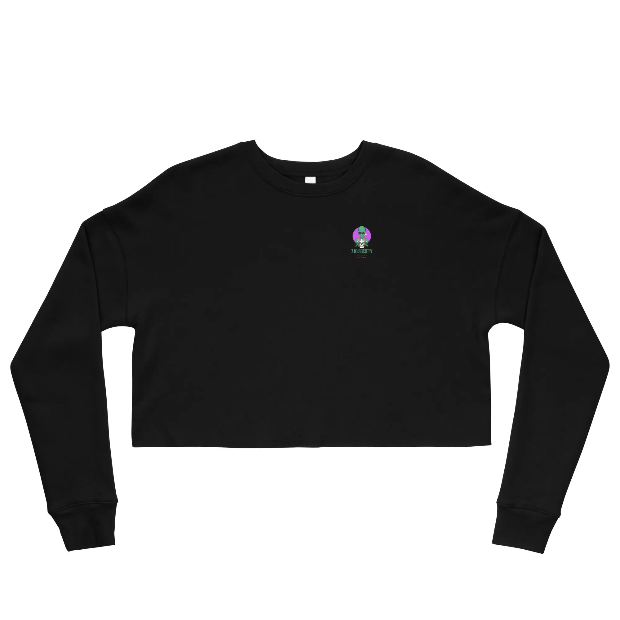 710 Society - “Ripped” Crop Sweatshirt
