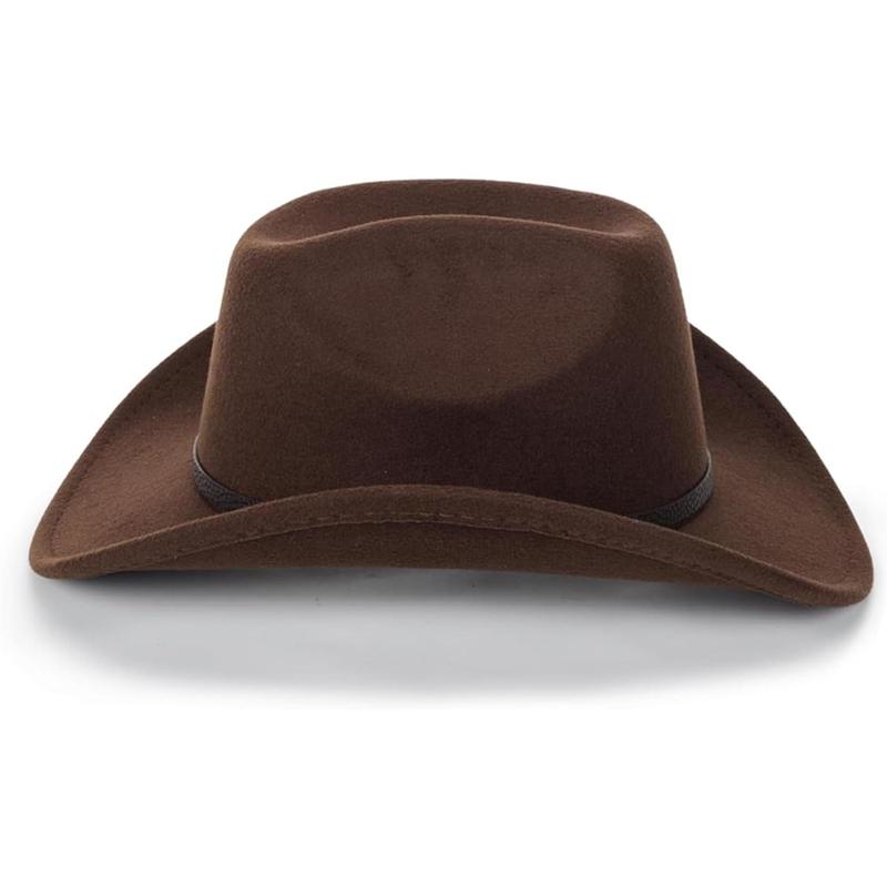 Western Felt Cowboy Cowgirl Hat - Wide Brim Panama Jazz Fedora Hat with Floral Engraved Buckle Belt Decoration 22.4" to 22.8" Western Felt Cowboy Cowgirl Hat - Wide Brim Panama Jazz Fedora Hat with Floral Engraved Buckle Belt Decoration 22.4" to 22.8"