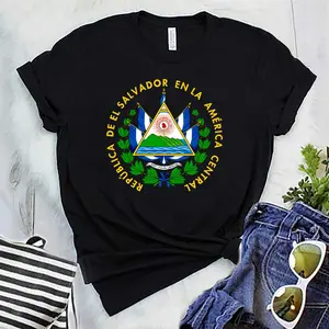El Salvador Coat Of Arms Classic T-Shirt