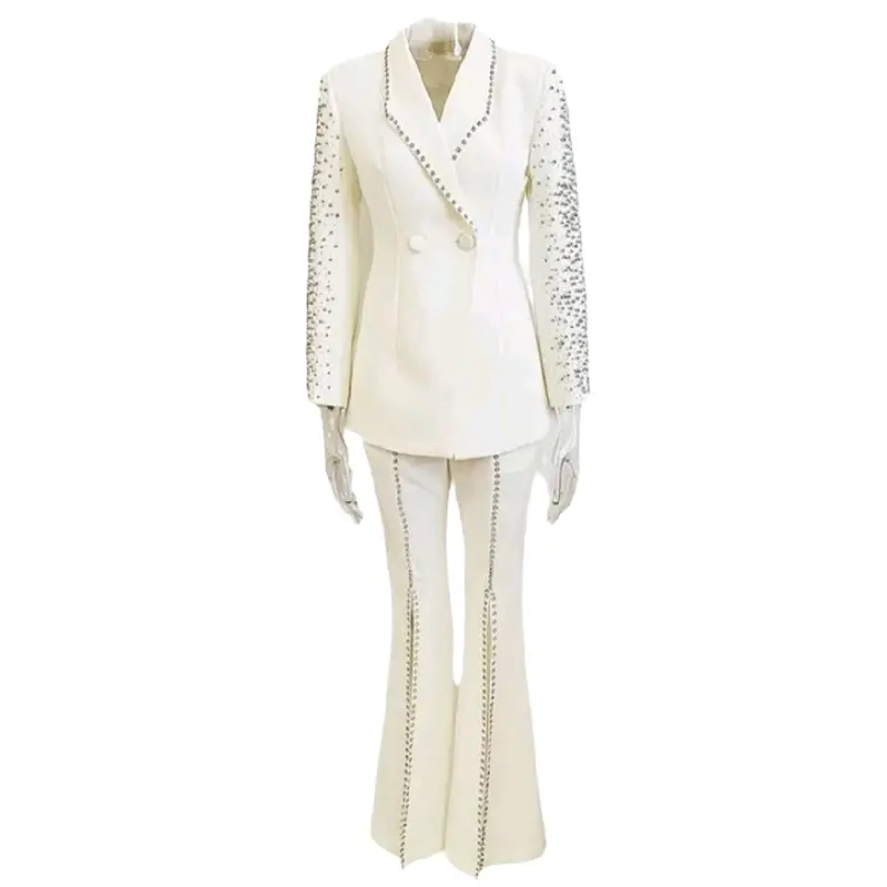 cream suit womens - TikTok Shop