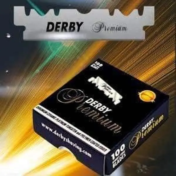 DERBY Premium Single Edge Razor Blades 100 Count