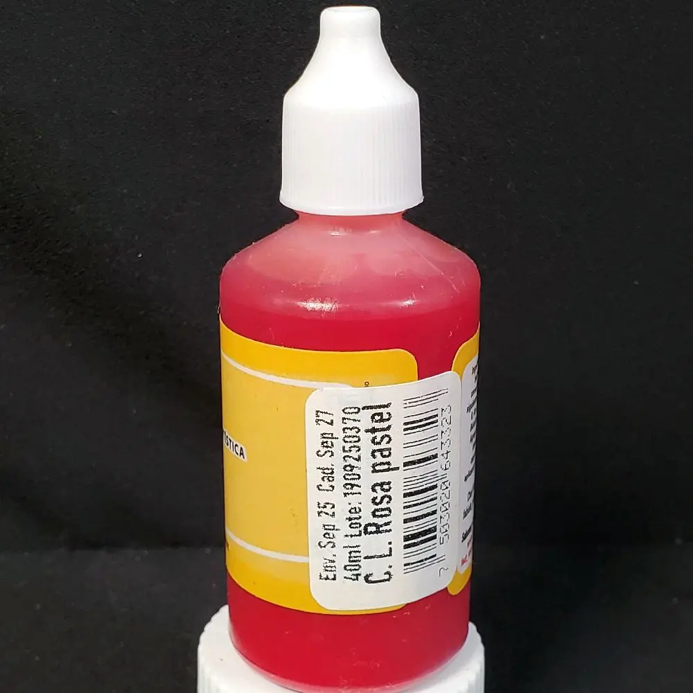 Rosa Pastel Color - Liquid Color for Artistic Gelatina & Aerographic
