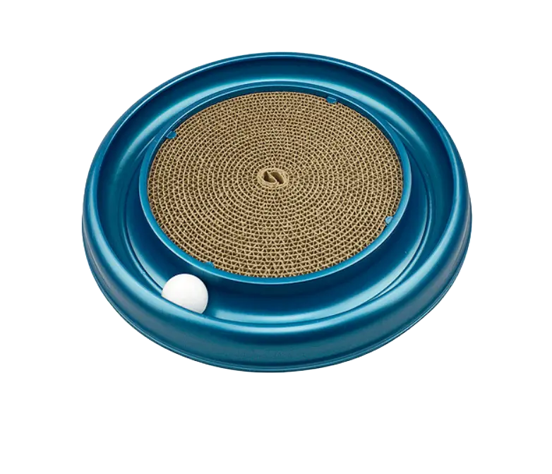 Bergan Turbo Scratcher Cat Toy: Interactive Play and Scratch Pad for Cats