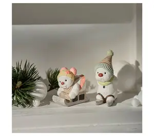 Klarborg Snowmen 2025 Vina & Vesti Figurine