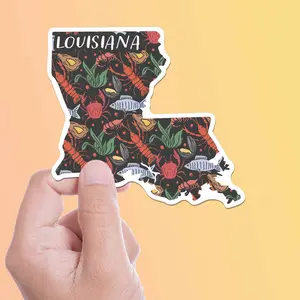 Louisiana Seafood Sticker