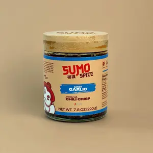 Ginza Garlic Mild Chili Crisp 4-Pack | No Seed Oil | Made with Avocado Oil