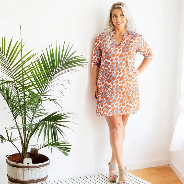 Viv&Lou® Catherine Dress Casual Boutique Resort Vacation Outfit #MA2035VL-CAT