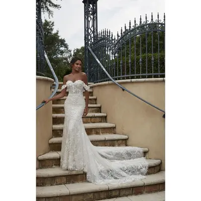 Monica Beets Gold Rush Wedding Dress - TikTok Shop