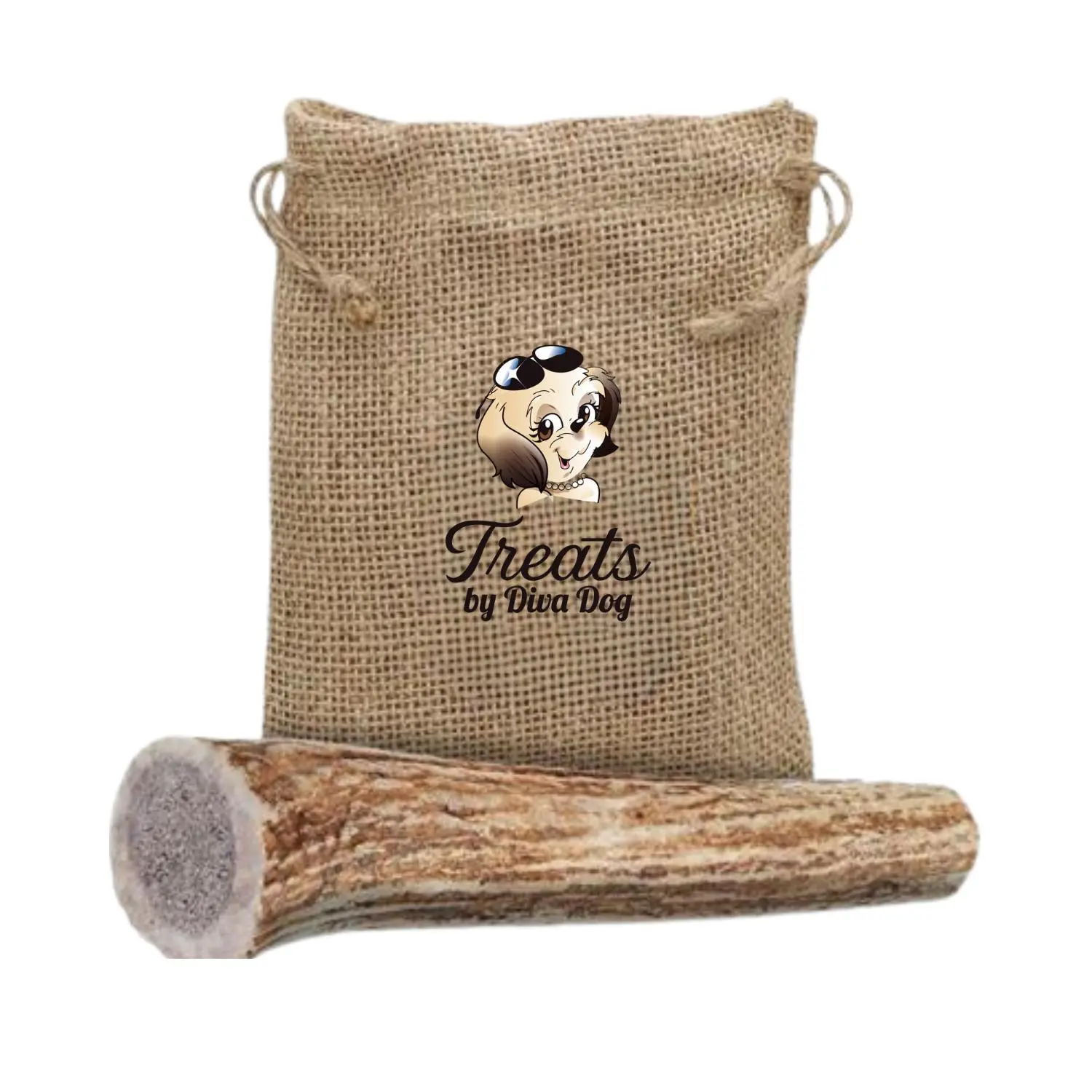 Treats by Diva Dog 100% Natural Antler