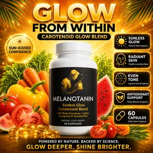 Melanotanin Sunless Glow Carotenoid Tan Supplement