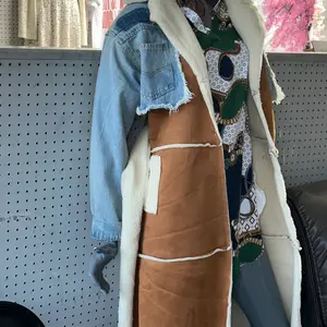 Jean & Shearling Coat