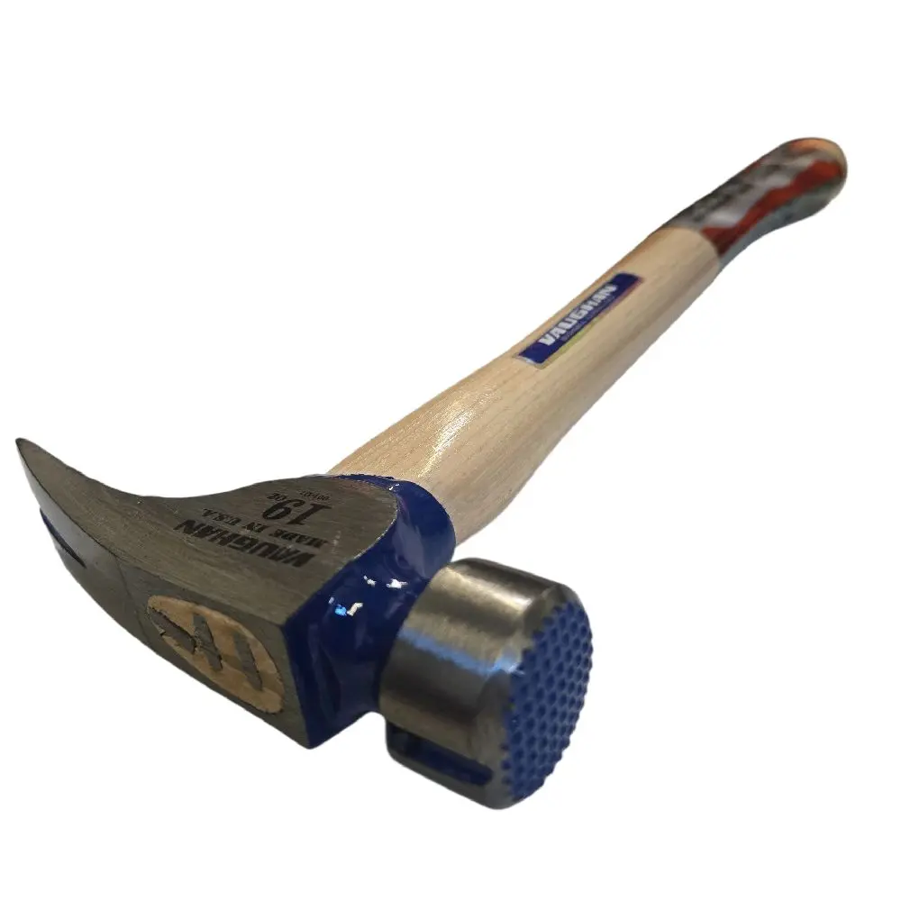 19oz Claw Hammer - Hickory Handle California Framer Hand Tool, Hardware Demolition Tool for Framing Tasks, Hand Tools