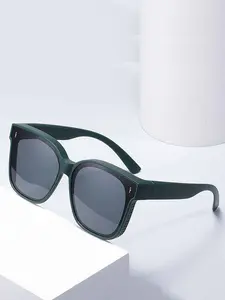 1pcs Polarized Fit Over Sunglasses: Wear Over Glasses Sunglasses Wrap Around Fit over Shades for Men Women UV Protection Polarized Eyewear