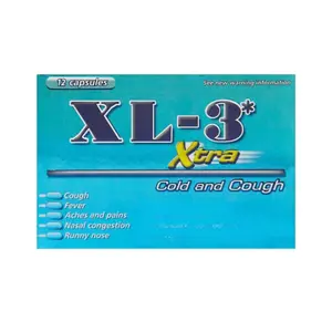 XL3 12 Capsules - Dietary Supplement for Adults - Edible - Fitness & Healthcare Vitamin