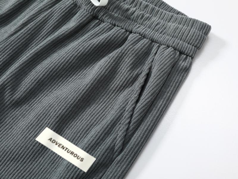 Clean Gent Men's Loose Fit Letter Patch Drawstring Waist Straight Leg Pants, Unisex Casual Pocket Corduroy Trousers, Suitable for Everyday Wear, Loungewear, Christmas Attire, Versatile and Comfortable Relaxed Fashion for Men All Year Round Clean Gent Men's Loose Fit Letter Patch Drawstring Waist Straight Leg Pants, Unisex Casual Pocket Corduroy Trousers, Suitable for Everyday Wear, Loungewear, Christmas Attire, Versatile and Comfortable Relaxed Fashion for Men All Year Round