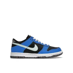 Nike Kid's Dunk Low Crater Blue Black, from StockX