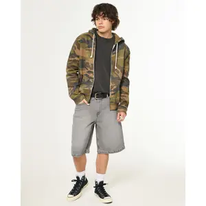 Hollister Super Baggy Jean Shorts