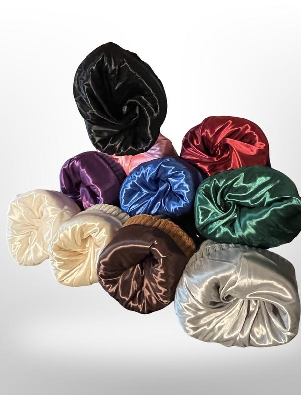 MNJSales Satin Silk Lined Beanie for Hair Growth, Reduced Friction, and Moisture Maintenance satin beanie hat cute