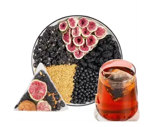 HERRA Fig-infused Five Treasure Tea Natural Blend of Five Herbal Ingredients Beverage Balance Hormone Improve Sleep Kidney Health kidney tea
