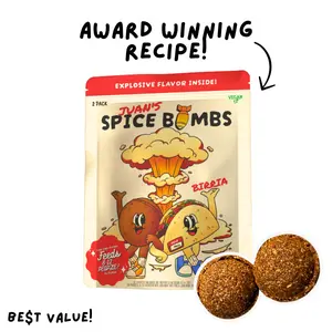 Birria Bombs by Juan's Spice Bombs - Seasoning Spice Bomb Flavor for Authentic Latin American Dishes - Traditional!  Spicy, healthy, delicious, tasty, fresh, homemade, real deal, easy