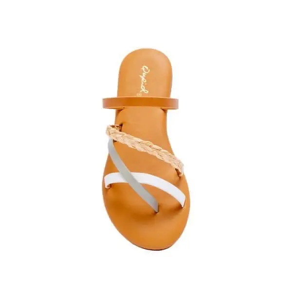 Gray Strap Sandal
