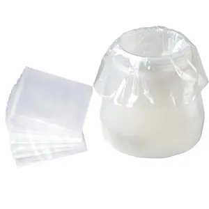 Tilswall 30 Pieces Paint Sprayer Cup Liners, 7.8'' X 11.8'' Transparent Spray Gun Bag, Paint Sprayer Bag Spray Gun Cup Canister Liners Spray Gun Bags for Paint Sprayer