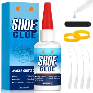 Shoe Glue 35g, Heavy Duty Shoe Glue Sole Repair Kit,  &  Drying Shoe Repair Adhesive for Sole, Sneaker, Leather, Boot, Heel, Sandal, Handbags and