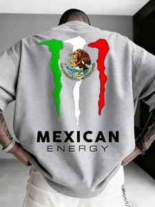 🔥 Mexican Energy Graphic Tee | Trending Mexico Flag Claw Shirt Viral Mexican Energy tee! Bold green-white-red claw design with the golden eagle. unisex fit. Perfect for Mexico heritage lovers. #MexicanPride #TrendingTee