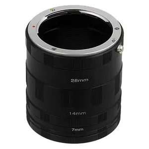 Fotodiox Macro Extension Tube Set for Sony Alpha E-Mount Mirrorless Cameras for Extreme Close-up Photography