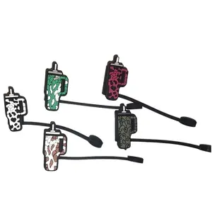 1 Piece Colored Tumbler Straw Topper