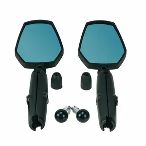 WESTWIND Folding Mirror Kit (Tinted) - Portable Motorcycle Mirror
