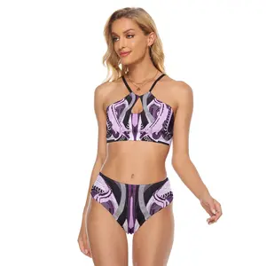 Alligator Gigers Never Heal Women's Cami Keyhole One-piece Swimsuit