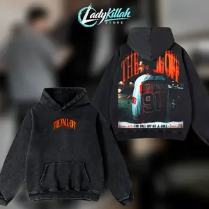 J. Cole - The Fall-Off Tour Graphic V3 For Dreamville High-quality, Soft Cotton T-Shirt, Disc 29, Disc 39 Hip-Hop Shirt, The Fall-Off Album Jermaine Lamar Cole Fan Graphic Tee, Cole World Music Fan Merch Shirt.