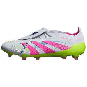 Adidas PREDATOR ELITE Football Shoes for Men and Women in White with Comfortable Softness and Slip-Resistant Durability Trending Shoes, House White Official Shoes to Get / Maison Mihara