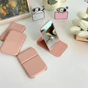 Portable Foldable Travel Makeup Mirror, Adjustable Mini Mirror, Dormitory and Office Foldable Mirror, Women and Girls Makeup Tool, Folding Makeup Mirror