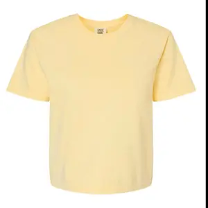 Comfort Colors Unisex T-Shirt in Soft Yellow - Perfect for Everyday Wear