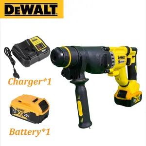 DRILL CONCRETE FAST! DEWALT DCH263 20V XR Brushless SDS+ Hammer – 3.0J Power for Construction High Lithium Impact
