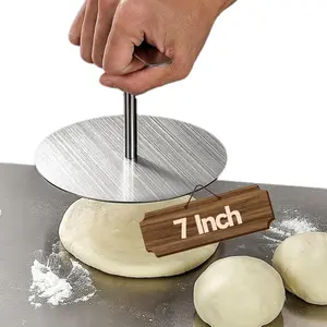 7 Inch Stainless Steel Multi-Functional Tortilla Press Maker Dough Press Quesadilla Roti Maker for Making Flour Corn Gluten-Free Tortillas