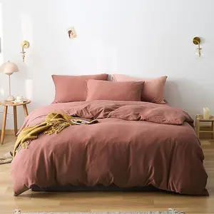 Brick Red Comforter Full Quilts 3 Blackish Red Comforter with 2 Pillowcases for Full Quality