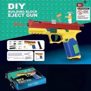 Viral TikTok DIY Building Blocks Tactical-Style Assemble Toy | STEM Educational Block Construction Kit for Teens & Adults, Fun Fidget Construction Toy, Creative Hands-On DIY Craft Gift, Trendy Desktop Decor & Play Toy, Assembly Process
