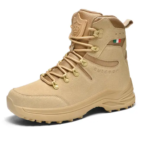 Men's Retro Classic Lace-Up High-Top Sports Shoes - Breathable Fashion Footwear, Laces, Rubber Sole, Heightening, All-Seasons Street Casual Sneakers