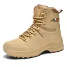 Men's Retro Classic Lace-Up High-Top Sports Shoes - Breathable Fashion Footwear, Laces, Rubber Sole, Heightening, All-Seasons Street Casual Sneakers