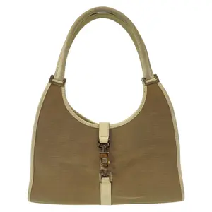 Pre-owned GUCCI Canvas Shoulder Bags Jackie 2way bag