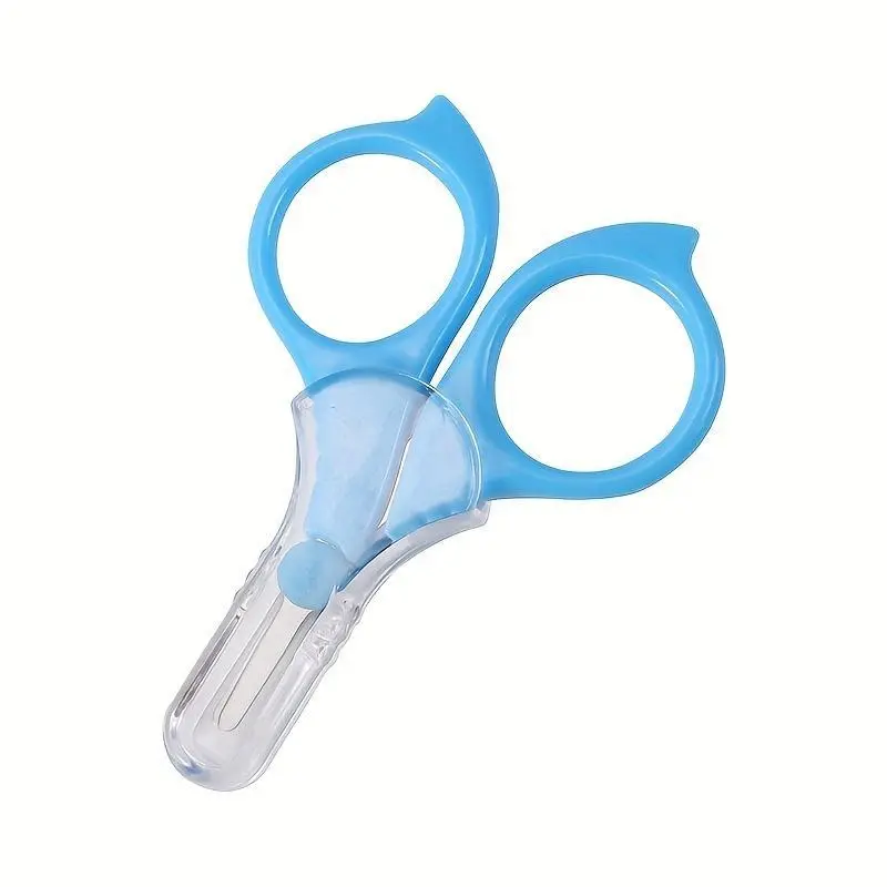 Baby Safety Scissors, Baby Nail Clippers Newborn Nail Clippers Baby Nail Clippers Safe and Anti-pinch Nails for Young Children