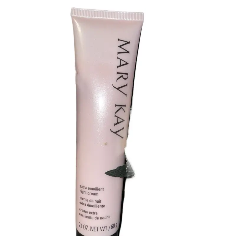 Mary Kay Extra Emollient Night Cream 2.1 oz 60 g Moisturizing Formula for Nighttime Care Non Comedogenic Hypoallergenic